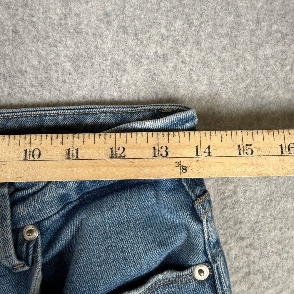 Good American Womens Size 6/28 Skinny Leg Denim Jeans Blue High Rise Pockets - Picture 5 of 8